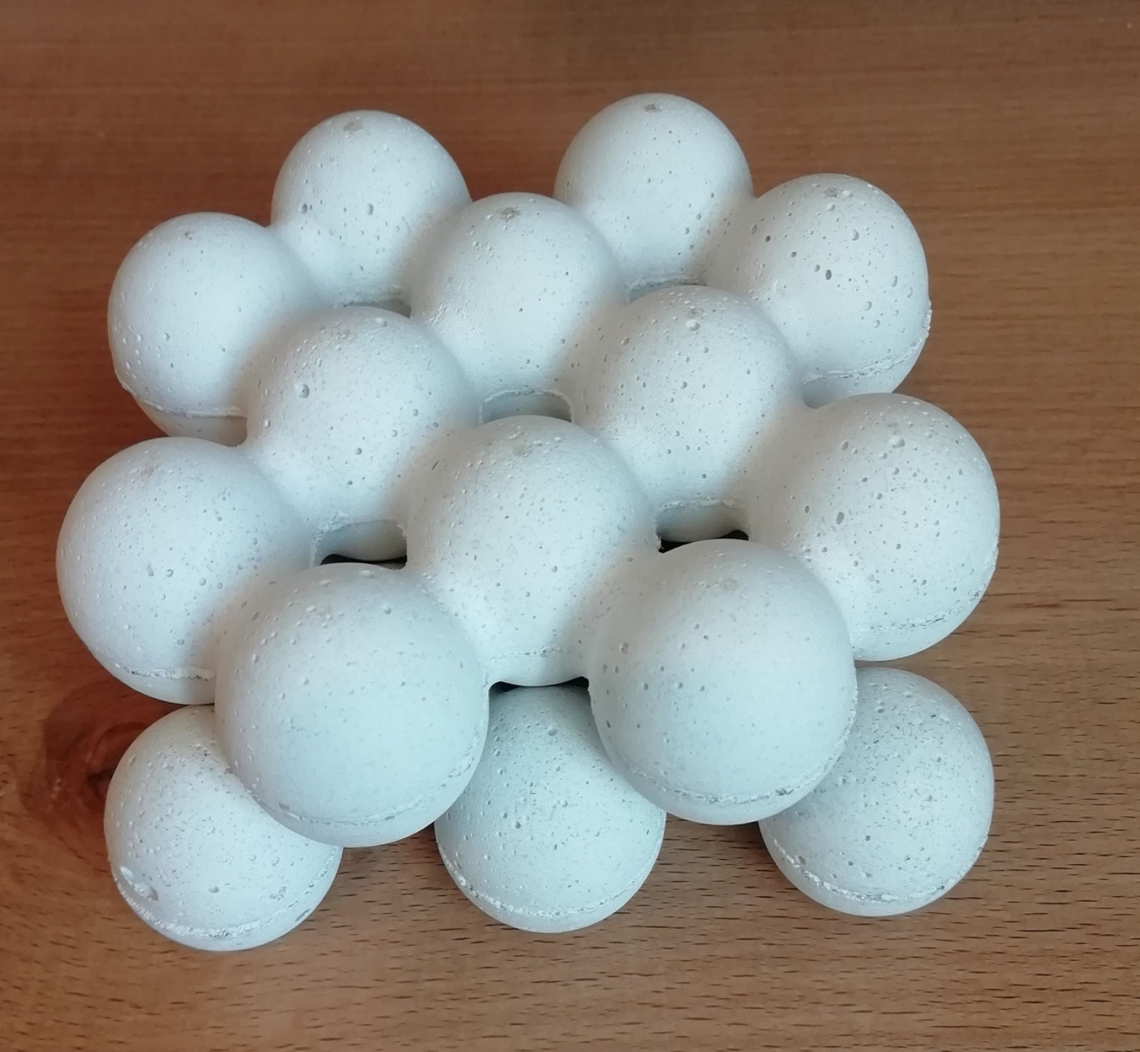 Porte savon maison en jesmonite blanc - Boutique Toup'tibou - photo 7