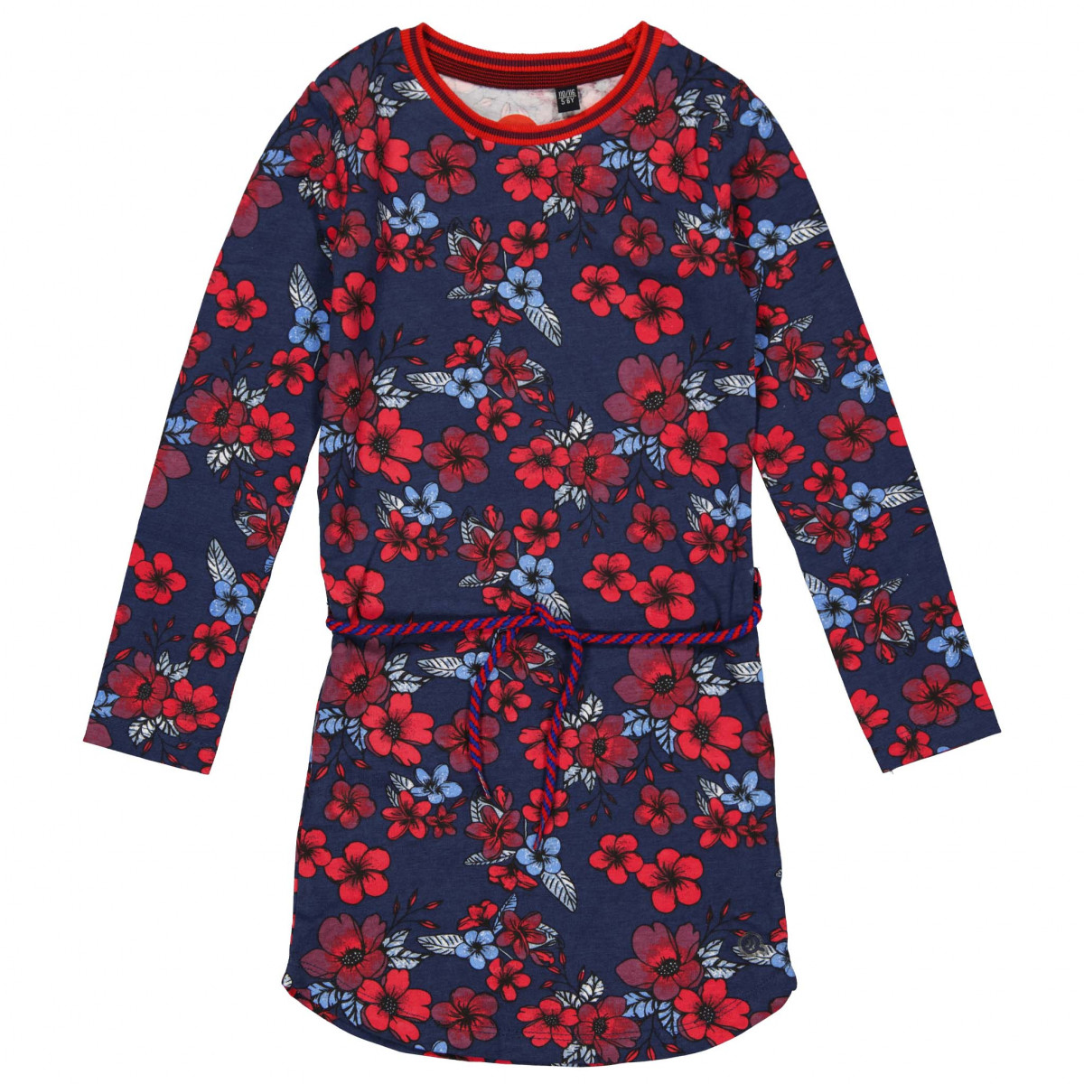 Robe KAAT bleu fleurie W213 - photo 8