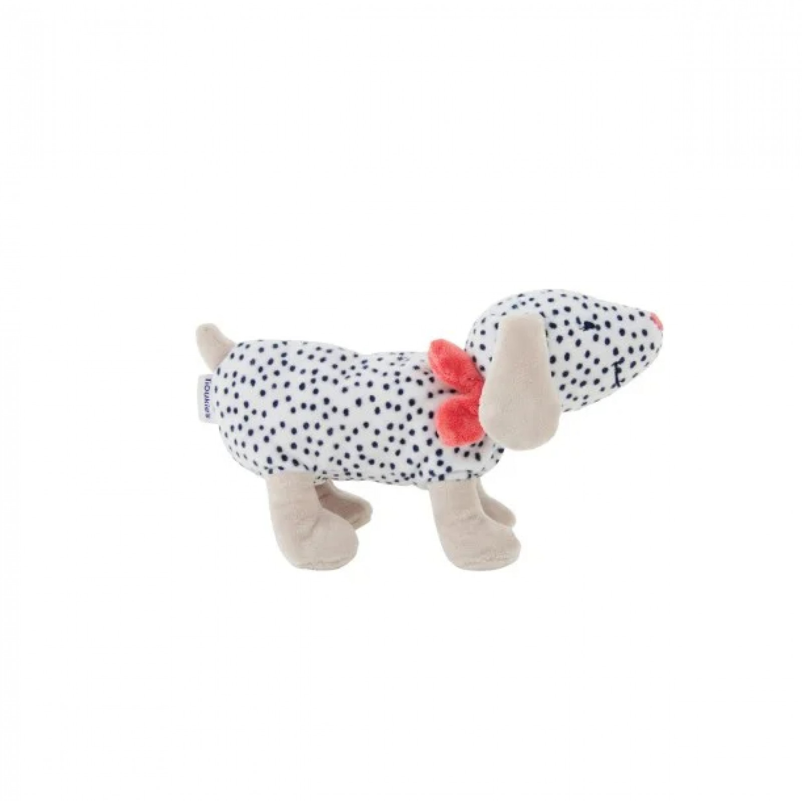 Petit chien 25cm blanc et rose - Boutique Toup'tibou - photo 6