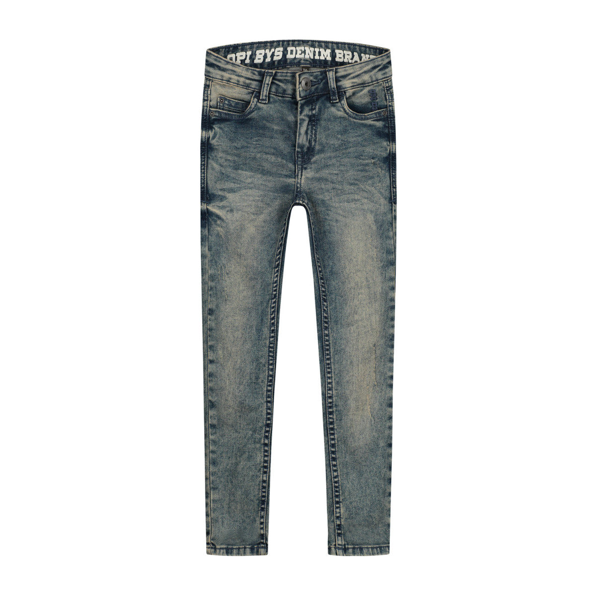 Jeans slim Vintage bleu JAKE - Boutique Toup'tibou - photo 6
