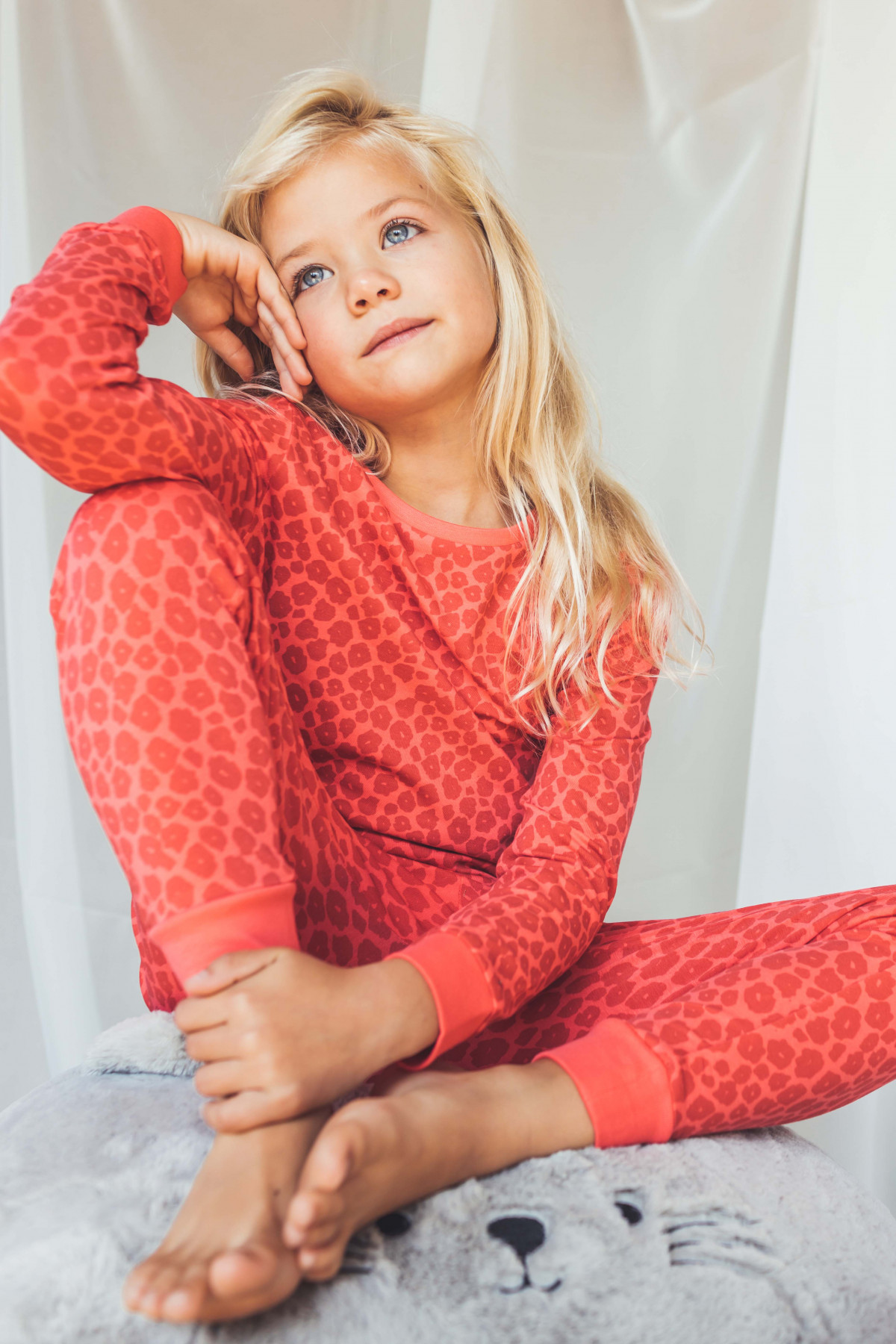 Pyjama 2 pièces - Pink bright Animal - Boutique Toup'tibou - photo 9