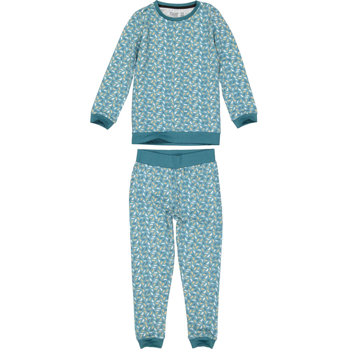 Pyjama 2 pièces - Mint Geomatric - Boutique Toup'tibou - photo 6