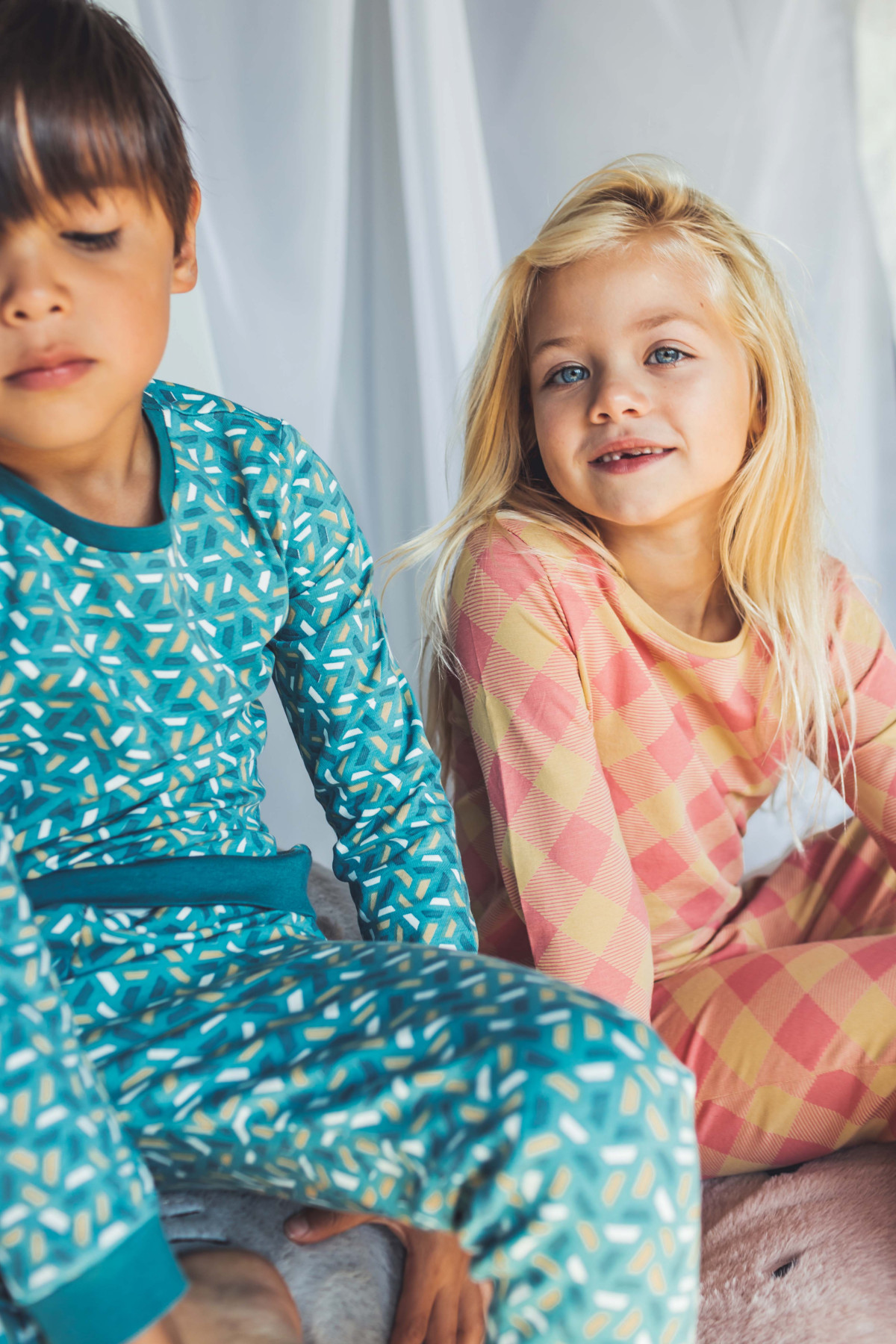 Pyjama 2 pièces - Mint Geomatric - photo 7