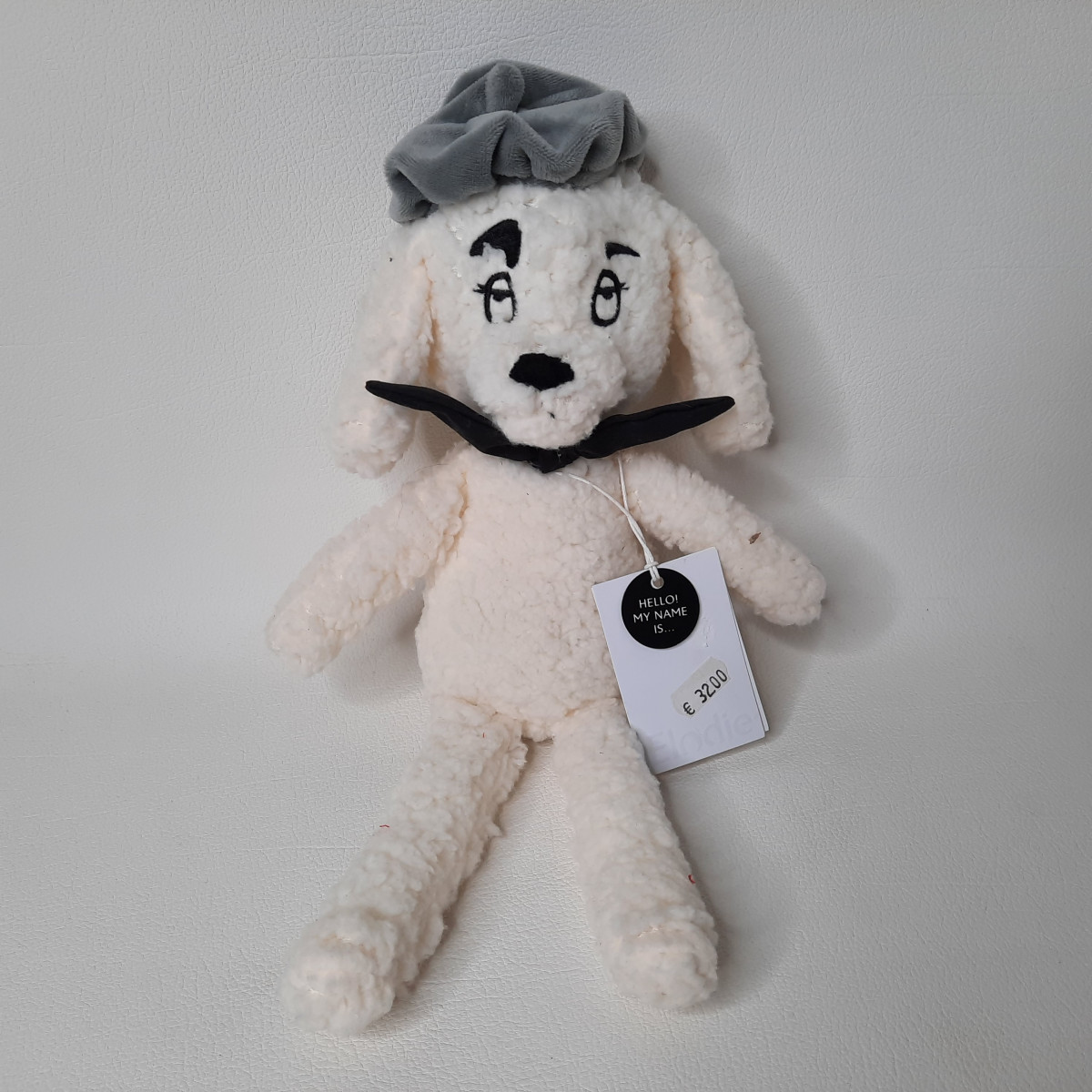 Doudou chien blanc - Boutique Toup'tibou - photo 6