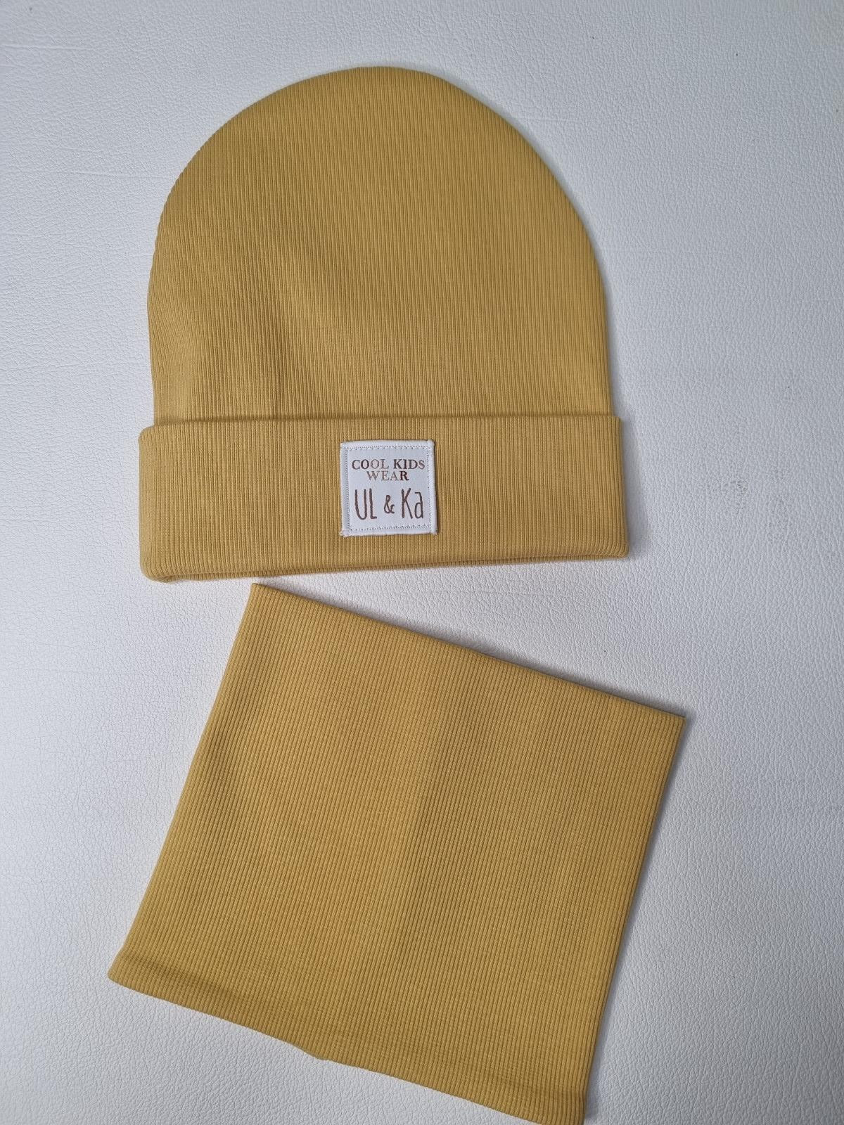 Set bonnet + col - Mustard Line - Boutique Toup'tibou - photo 6