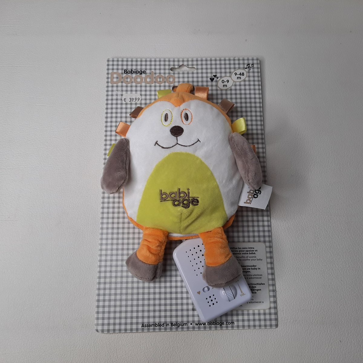 Peluche musical - Boutique Toup'tibou - photo 6