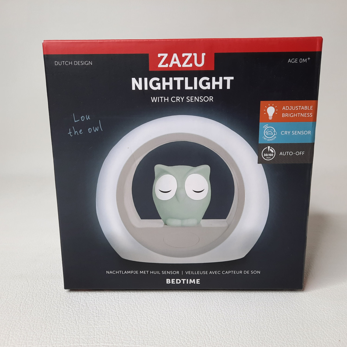 Veilleuse de nuit Zazu Hibou Grey - Boutique Toup'tibou - photo 6