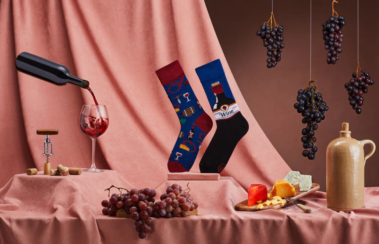 Chaussettes Many Mornings - Cabernet Sauvignon - photo 6