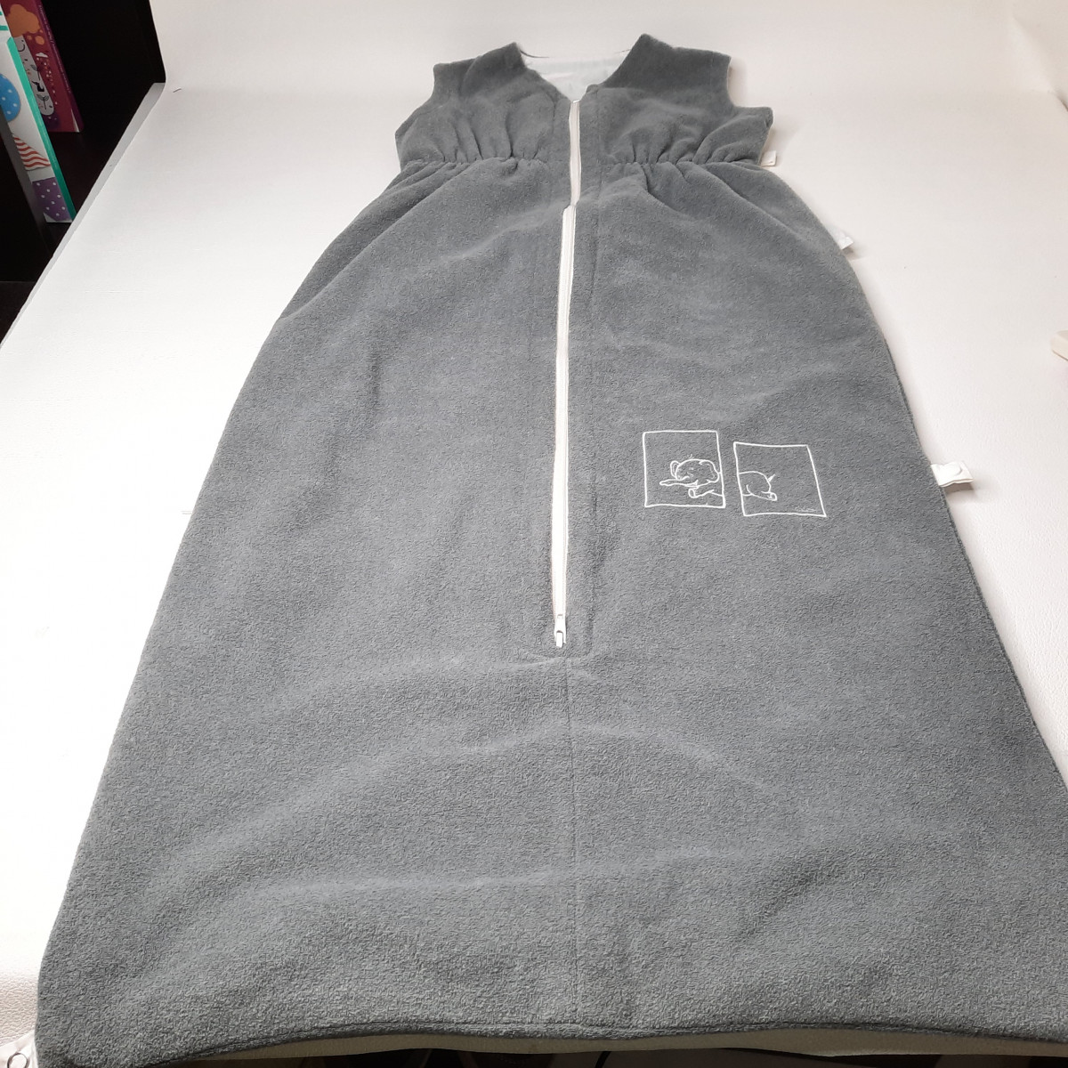 Sac de couchage gris 100cm - Boutique Toup'tibou - photo 6