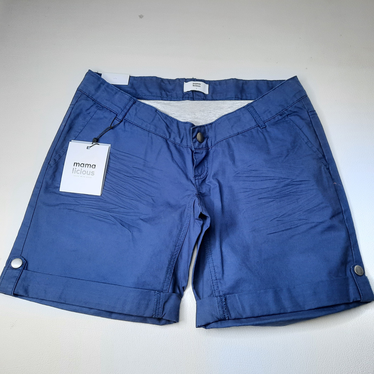 Short bleu Taille S - Boutique Toup'tibou - photo 6