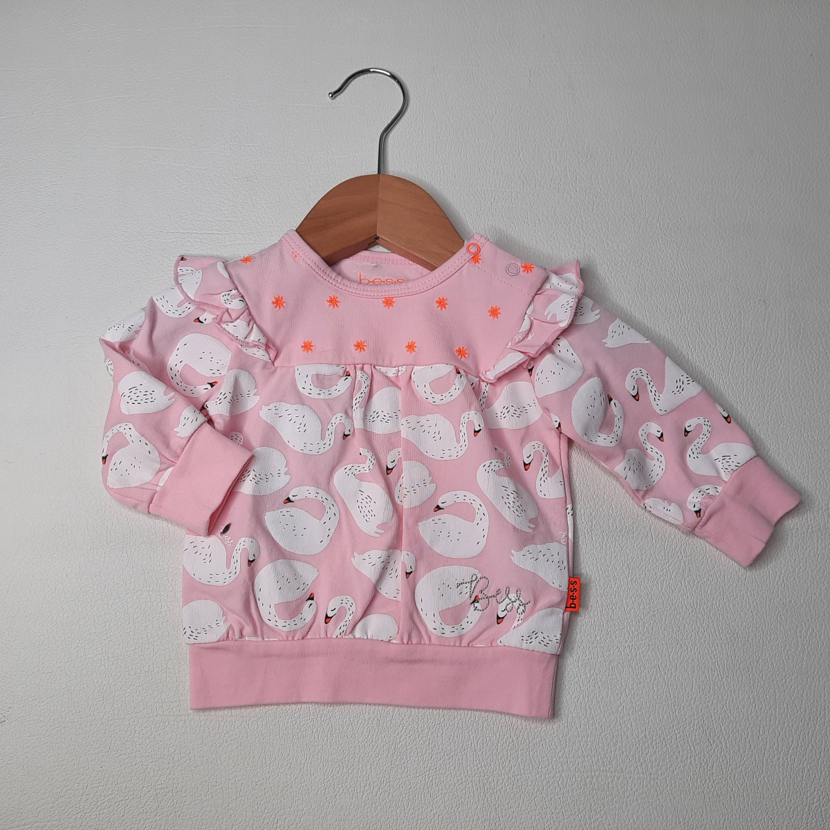 Sweat rose à motif - Boutique Toup'tibou - photo 6