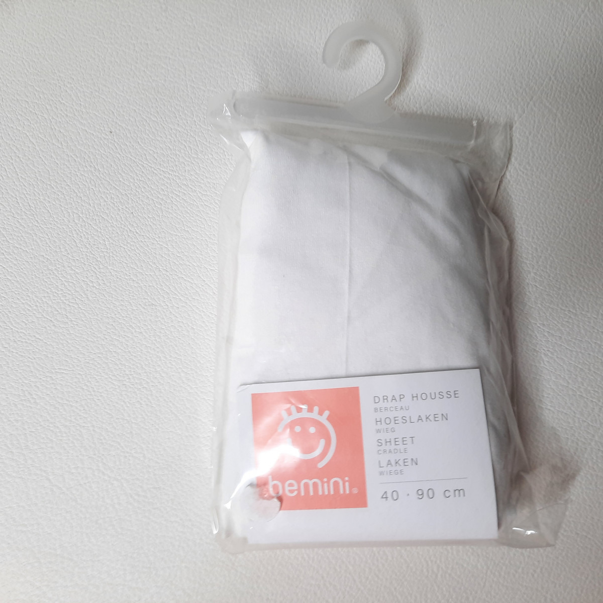 Drap housse nacelle 40*90 - Blanc - Boutique Toup'tibou - photo 6