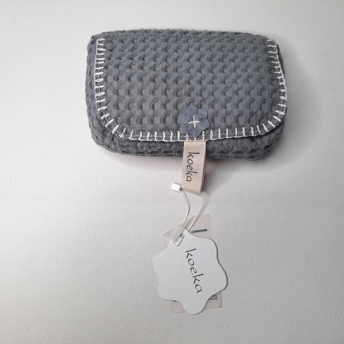 Trousse pour lingette grise - Boutique Toup'tibou - photo 6