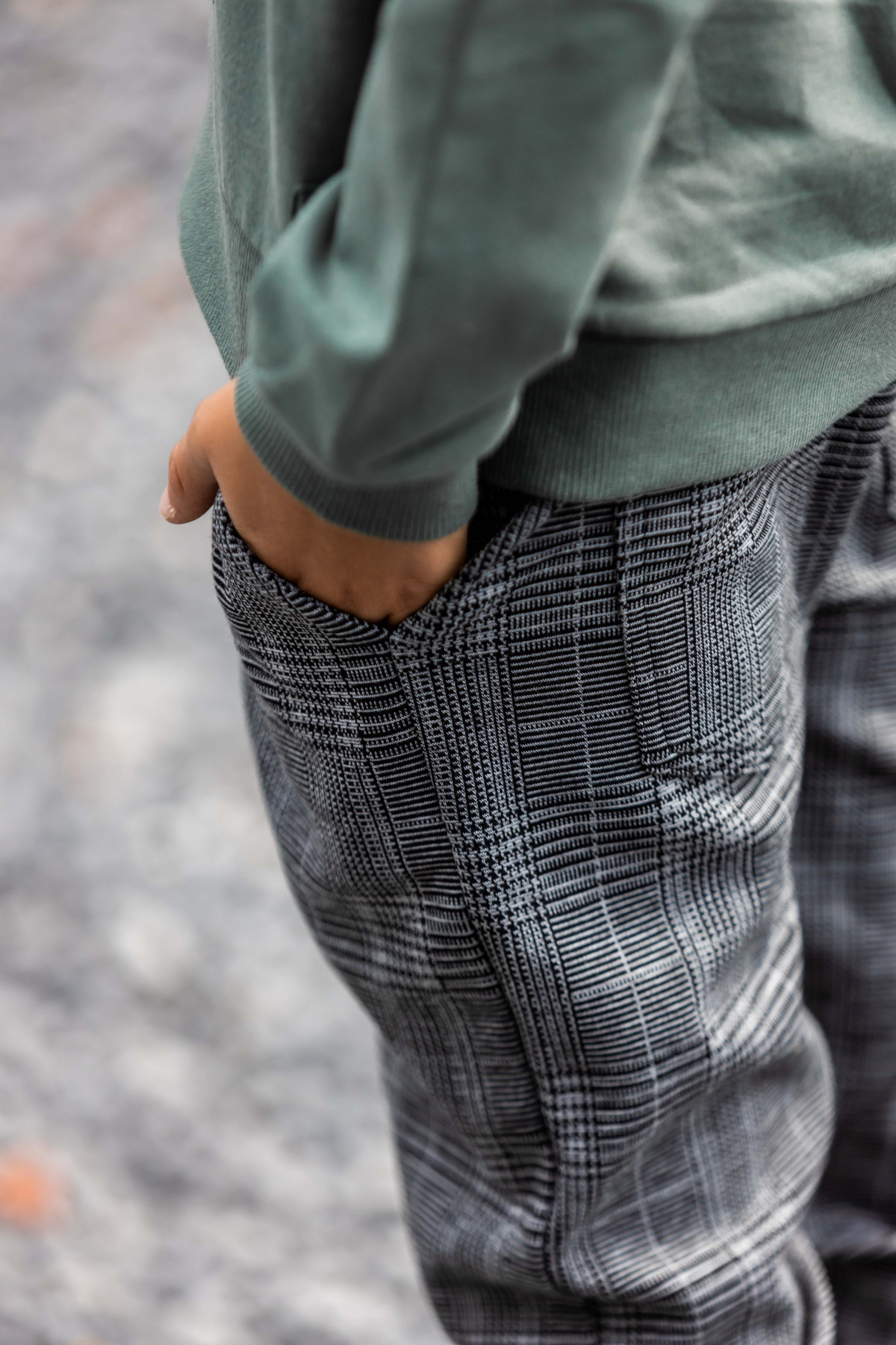 Pantalon à carreaux MILO S221 - Boutique Toup'tibou - photo 9