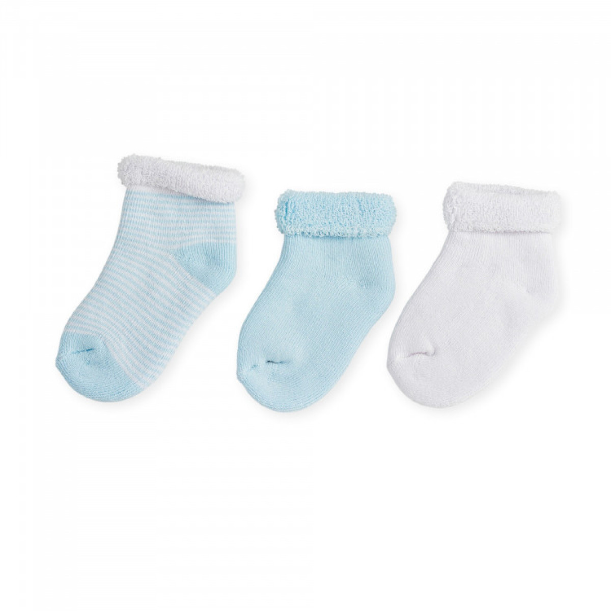 Lot de 3 paires de chaussettes bleu -Taille 0/3mois - 807 5012 - photo 6