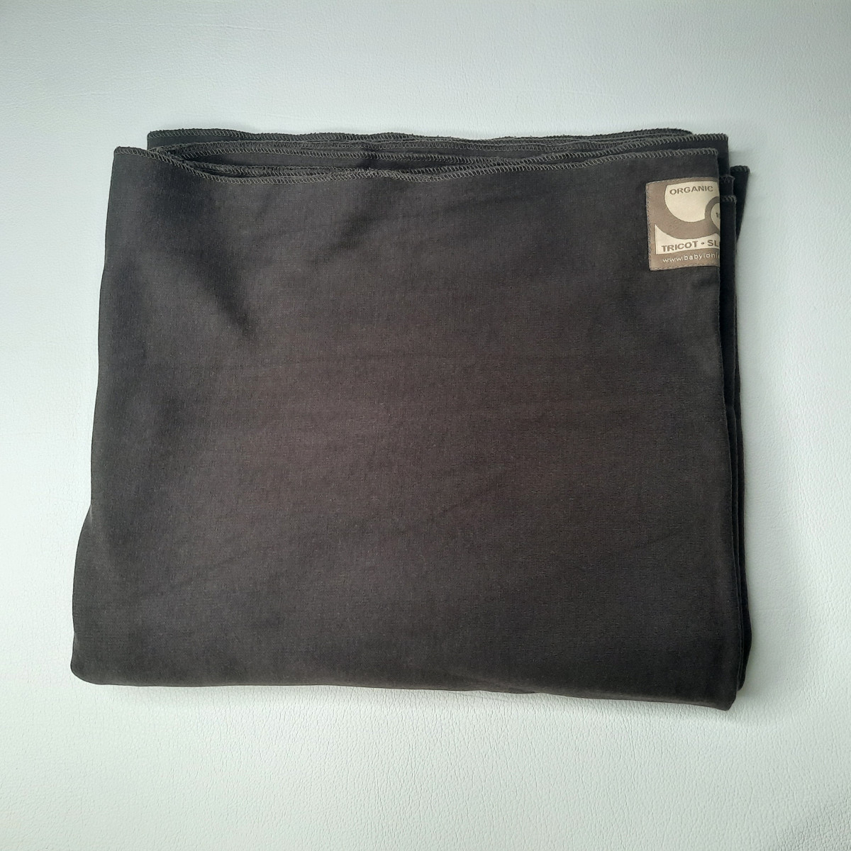 Echarpe de portage marron- Tricot slen - Boutique Toup'tibou - photo 6