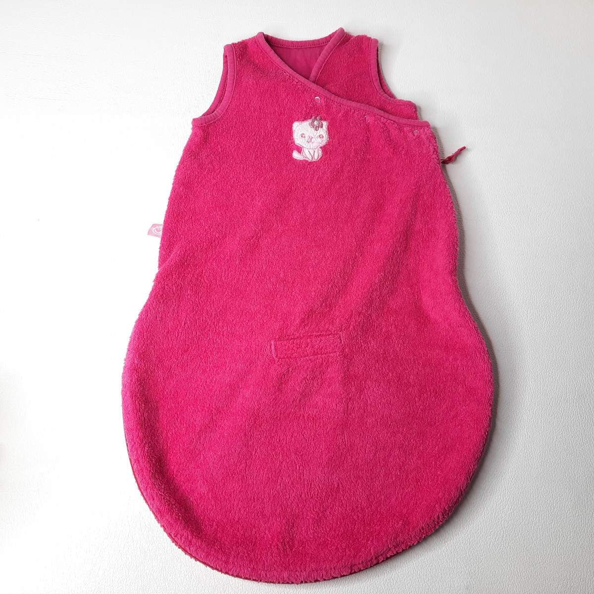 Petit sac de couchage fushia 60cm - Boutique Toup'tibou - photo 6