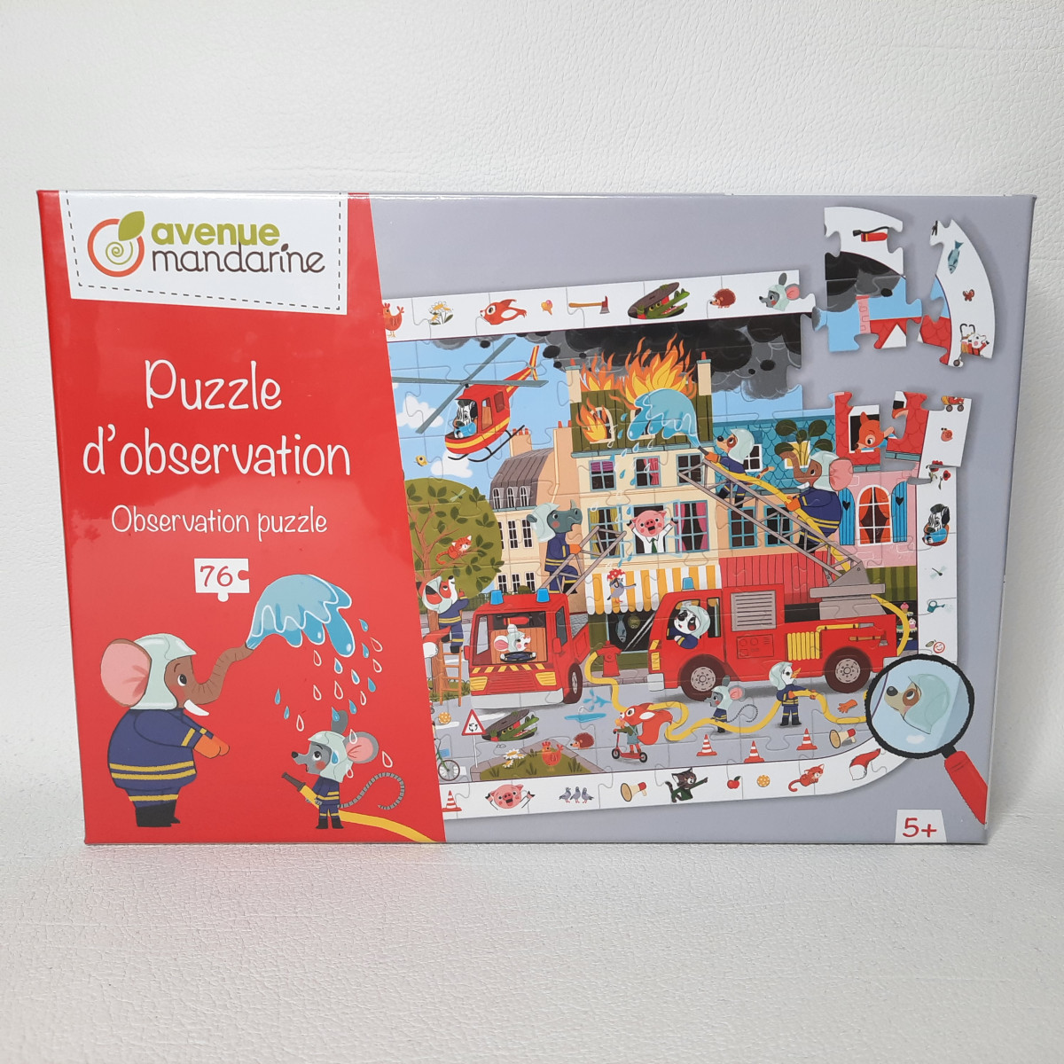 Puzzle d'observation - Pompiers - Boutique Toup'tibou - photo 6