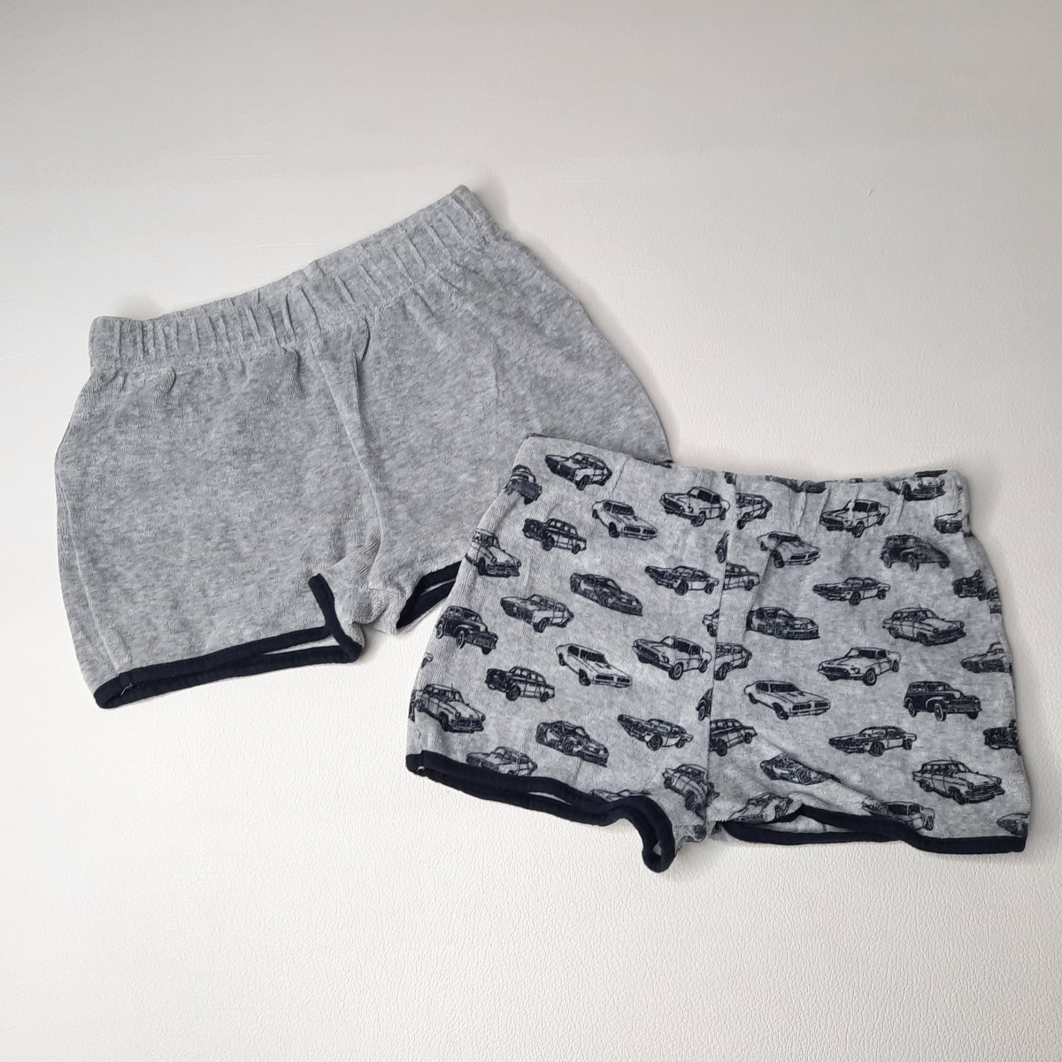 Lot de 2 shorts gris - Boutique Toup'tibou - photo 6