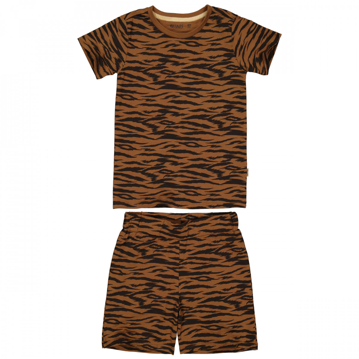 Pyjama short 2 pièces Brun tigre - PIM S220 - photo 6