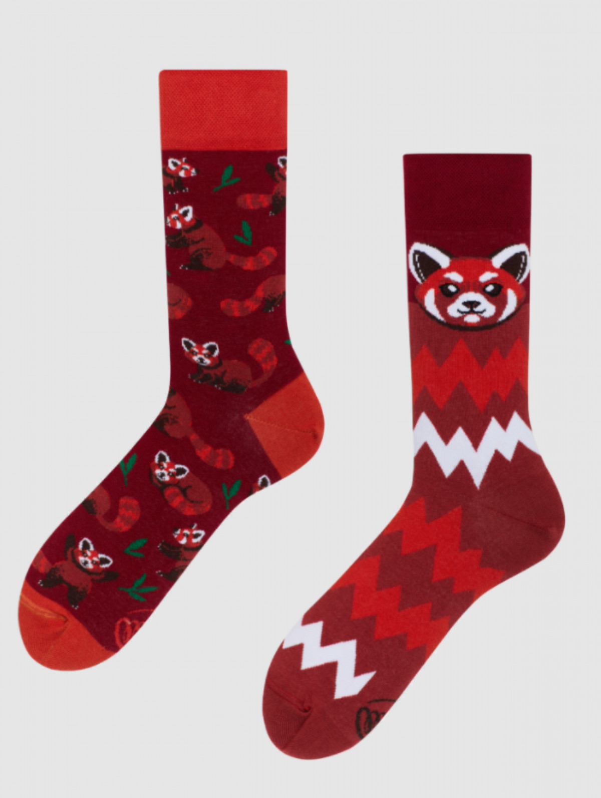 Chaussettes Many Mornings - Red panda - Boutique Toup'tibou - photo 6