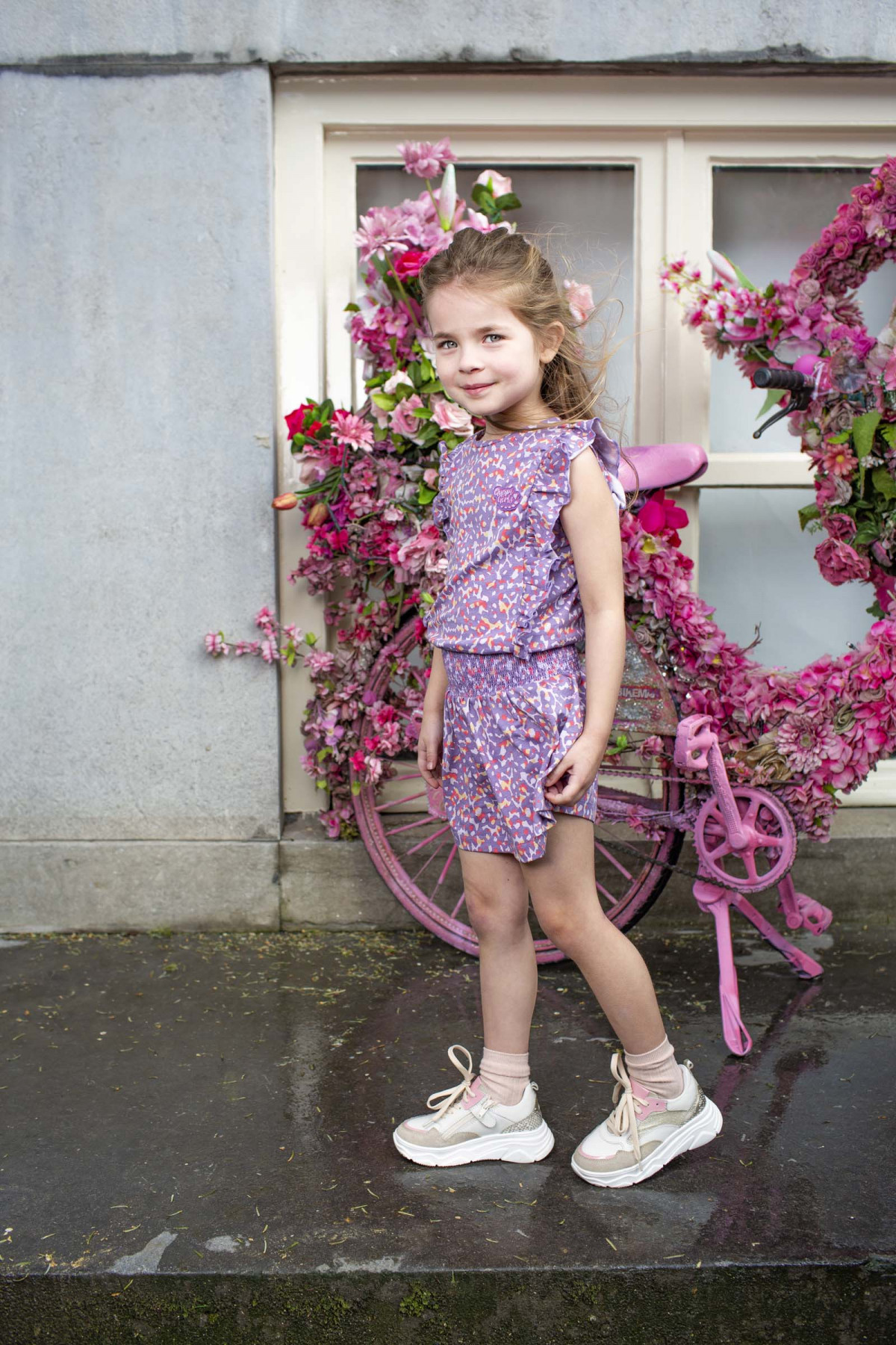 Robe KAATJE - Purple animal S220 - Boutique Toup'tibou - photo 7