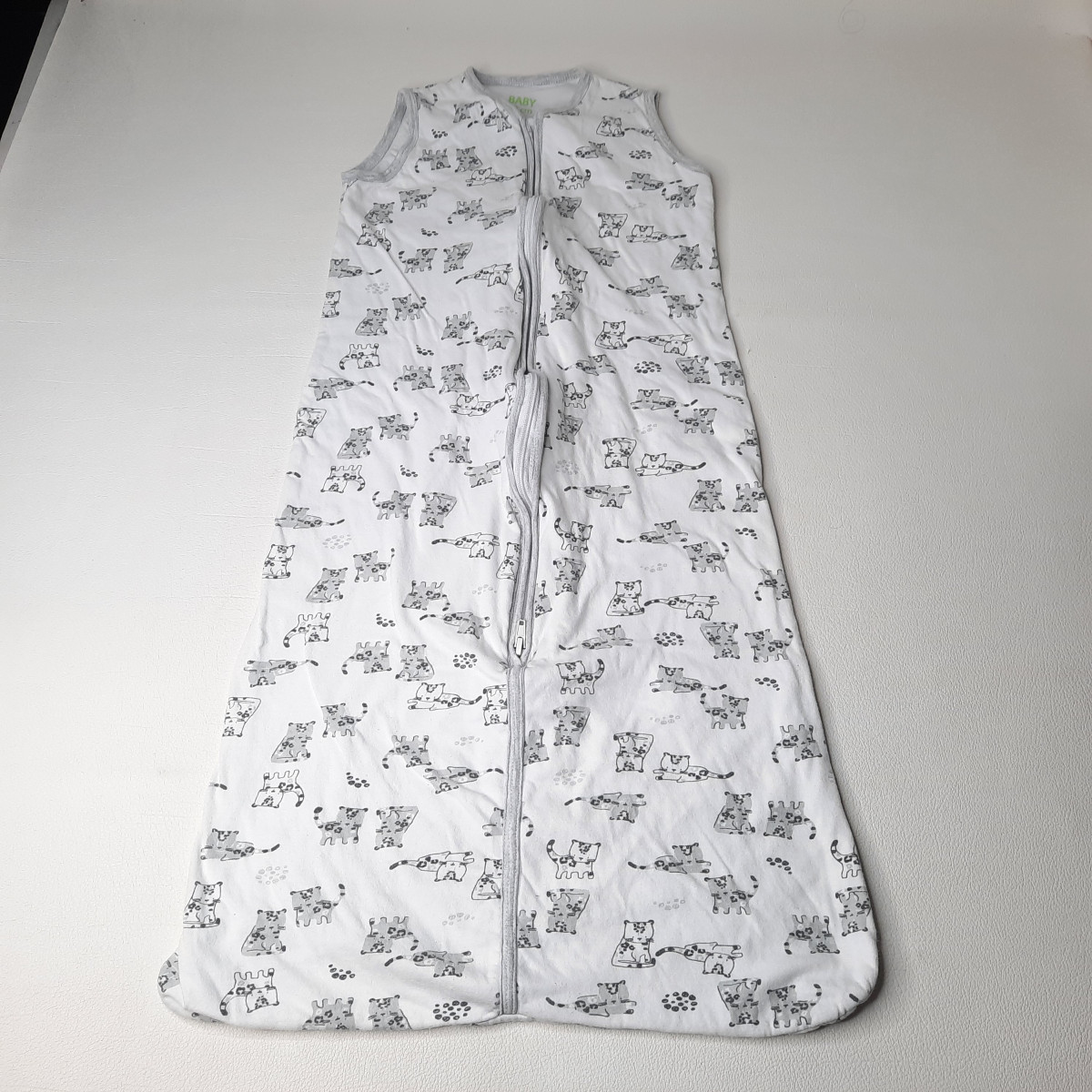 Sac de couchage blanc à motif 90cm - Boutique Toup'tibou - photo 6