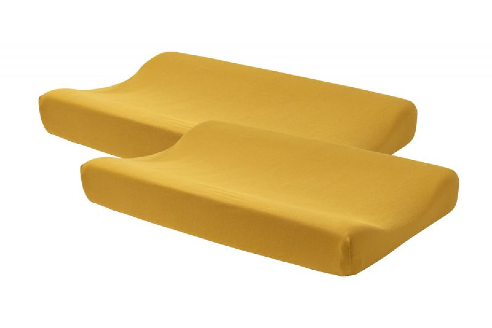 Lot de 2 housses pour matelas à langer coton ocre -586223 - photo 6
