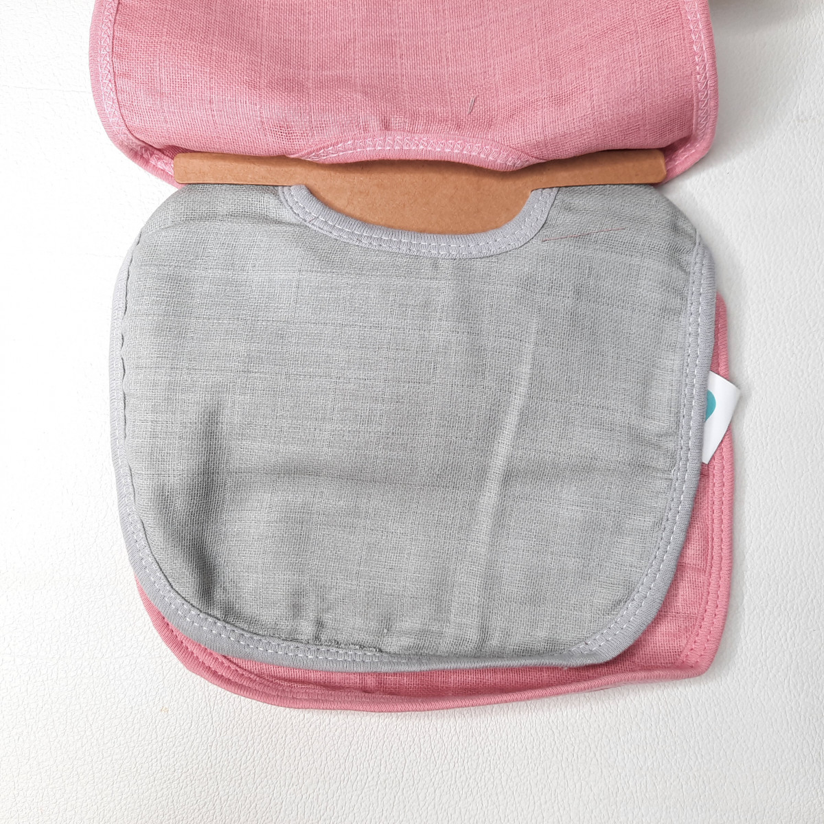 Lot de 3 bavoirs - Rose - 057-02 - photo 7