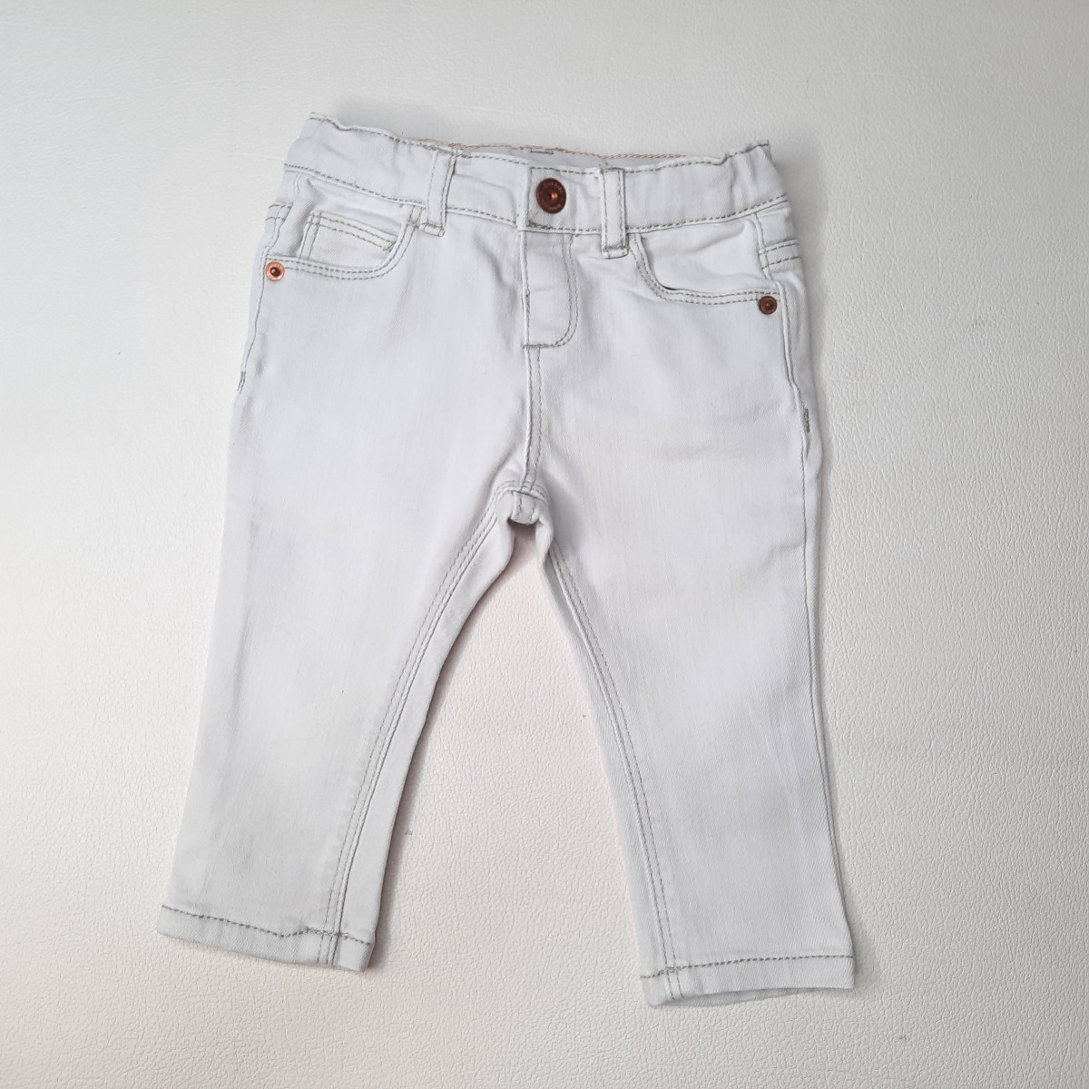Jeans blanc - Boutique Toup'tibou - photo 6