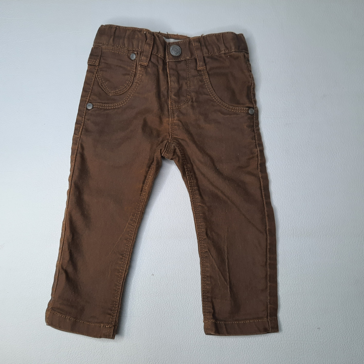 Pantalon marron - Boutique Toup'tibou - photo 6