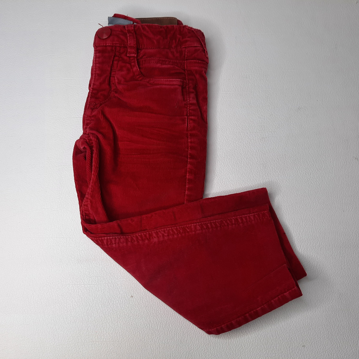 Pantalon rouge - Boutique Toup'tibou - photo 6