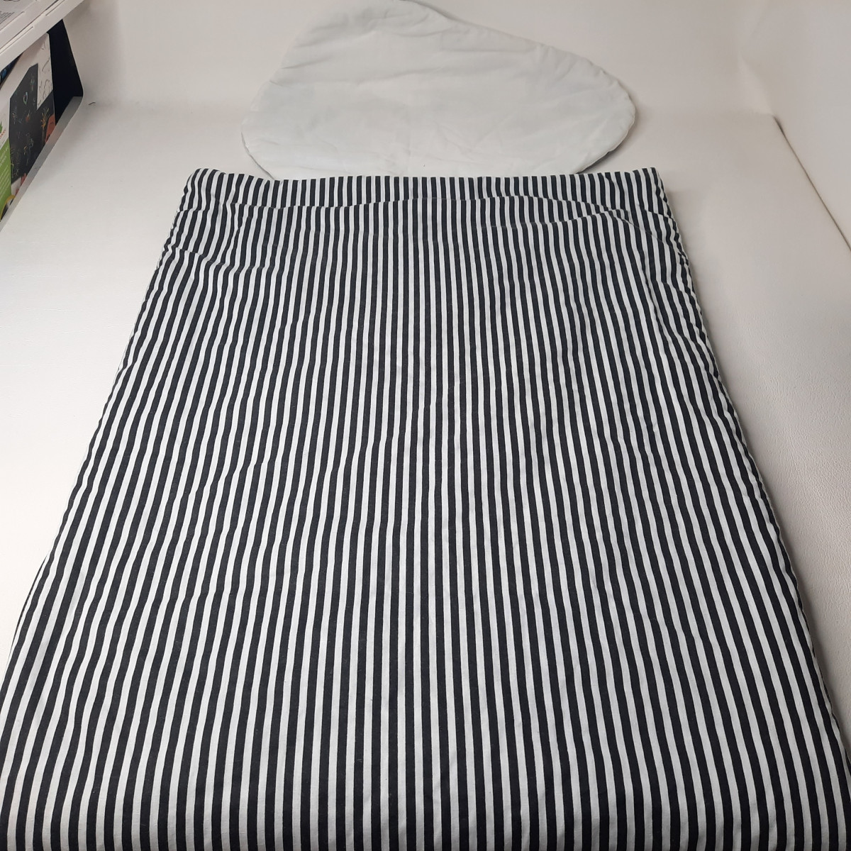 Sac de couchage junior noir ligné blanc - photo 6