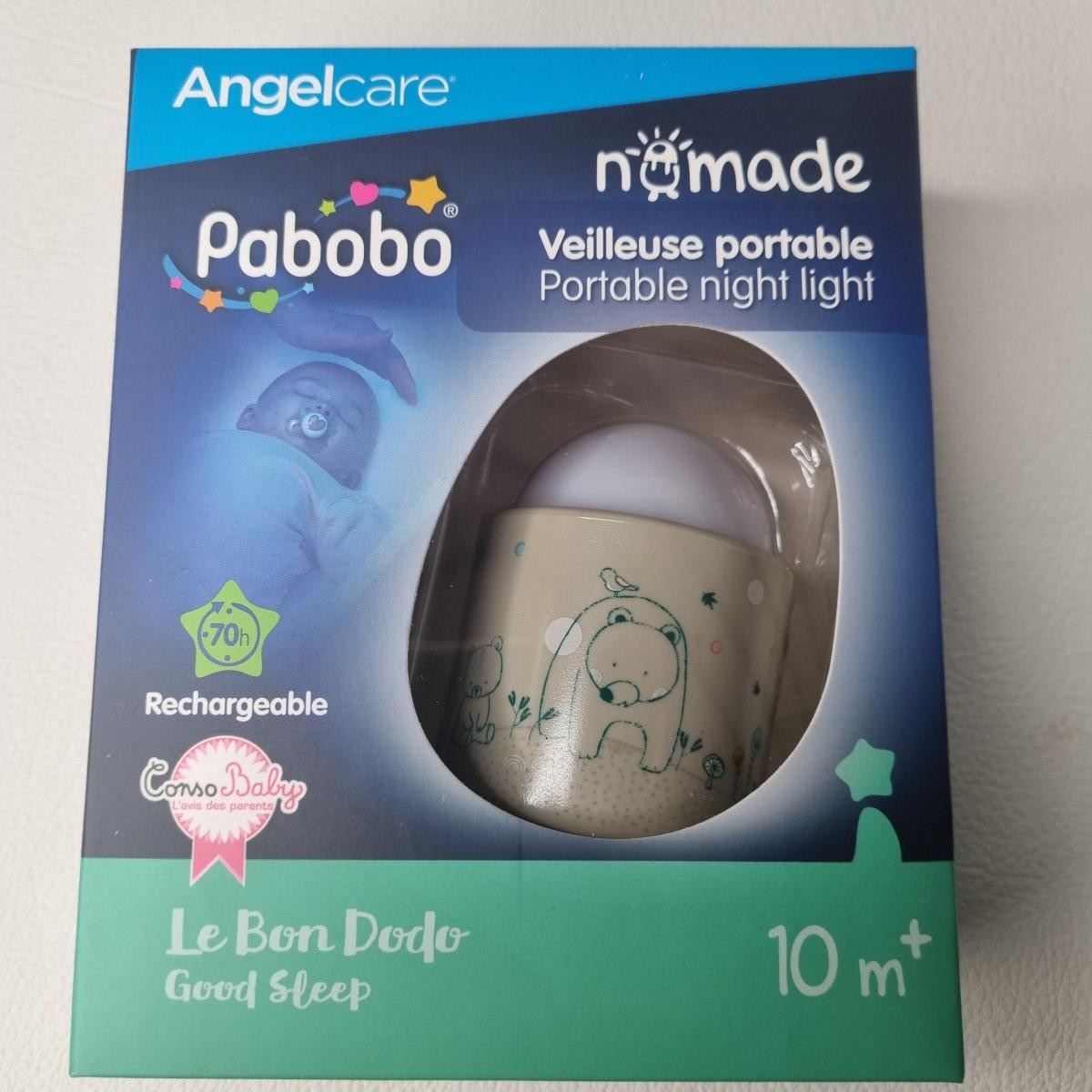 Veilleuse portable Pabobo beige - Boutique Toup'tibou - photo 6