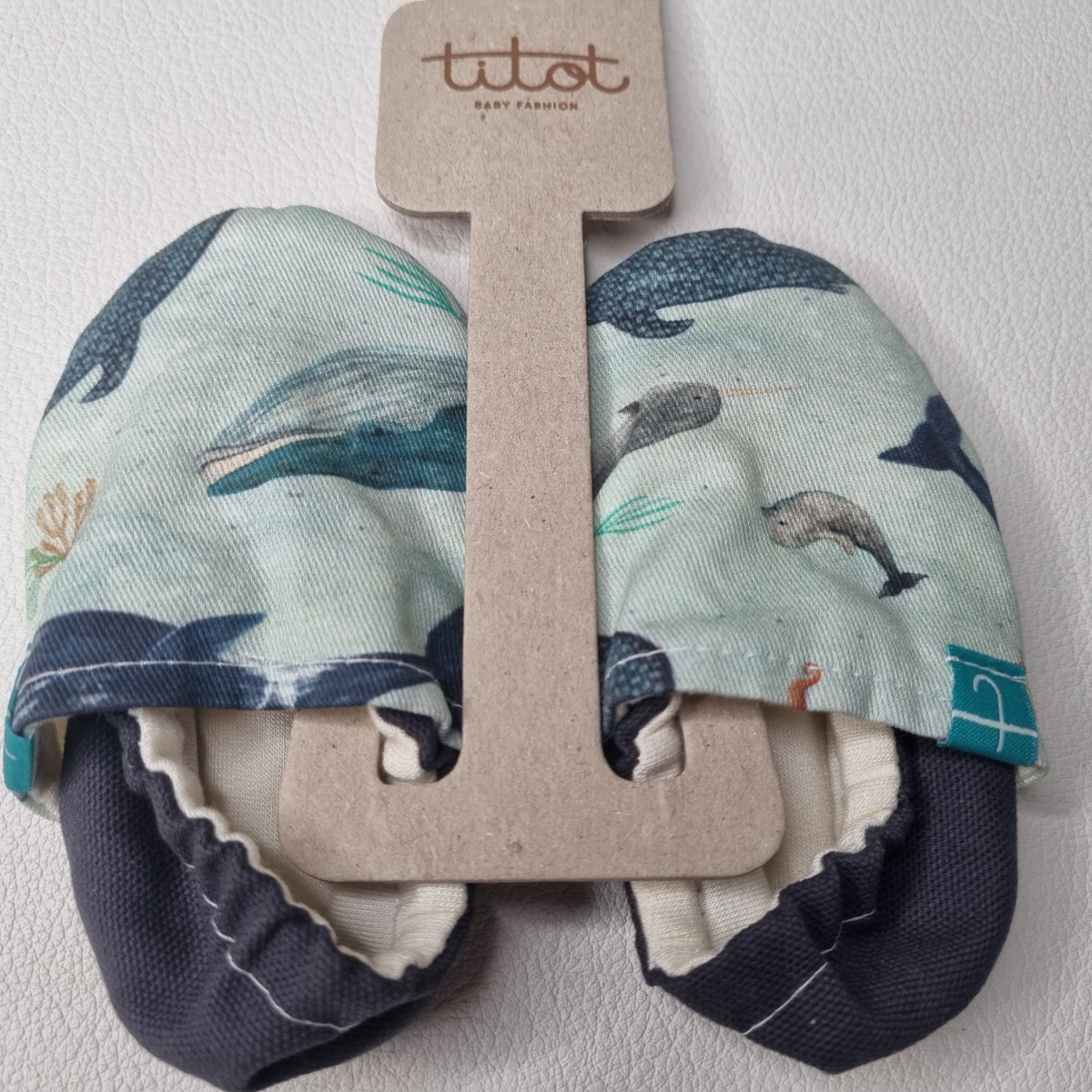 Chaussons Titot - Under the sea emerald - Boutique Toup'tibou - photo 6