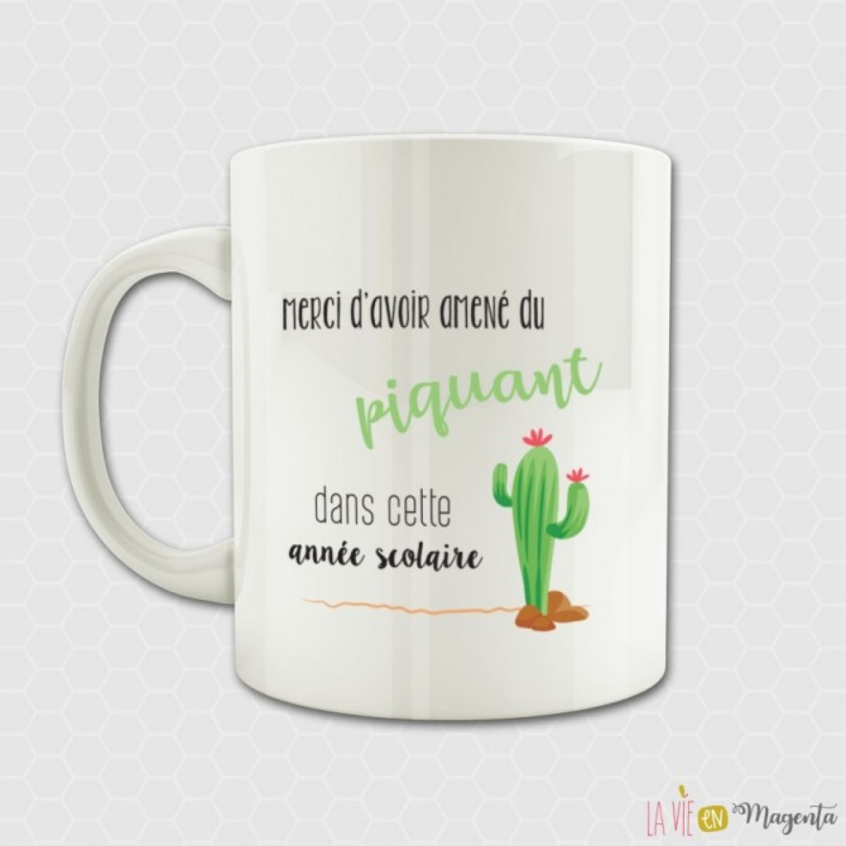 Mug - Merci d avoir amené du piquant - Boutique Toup'tibou - photo 6