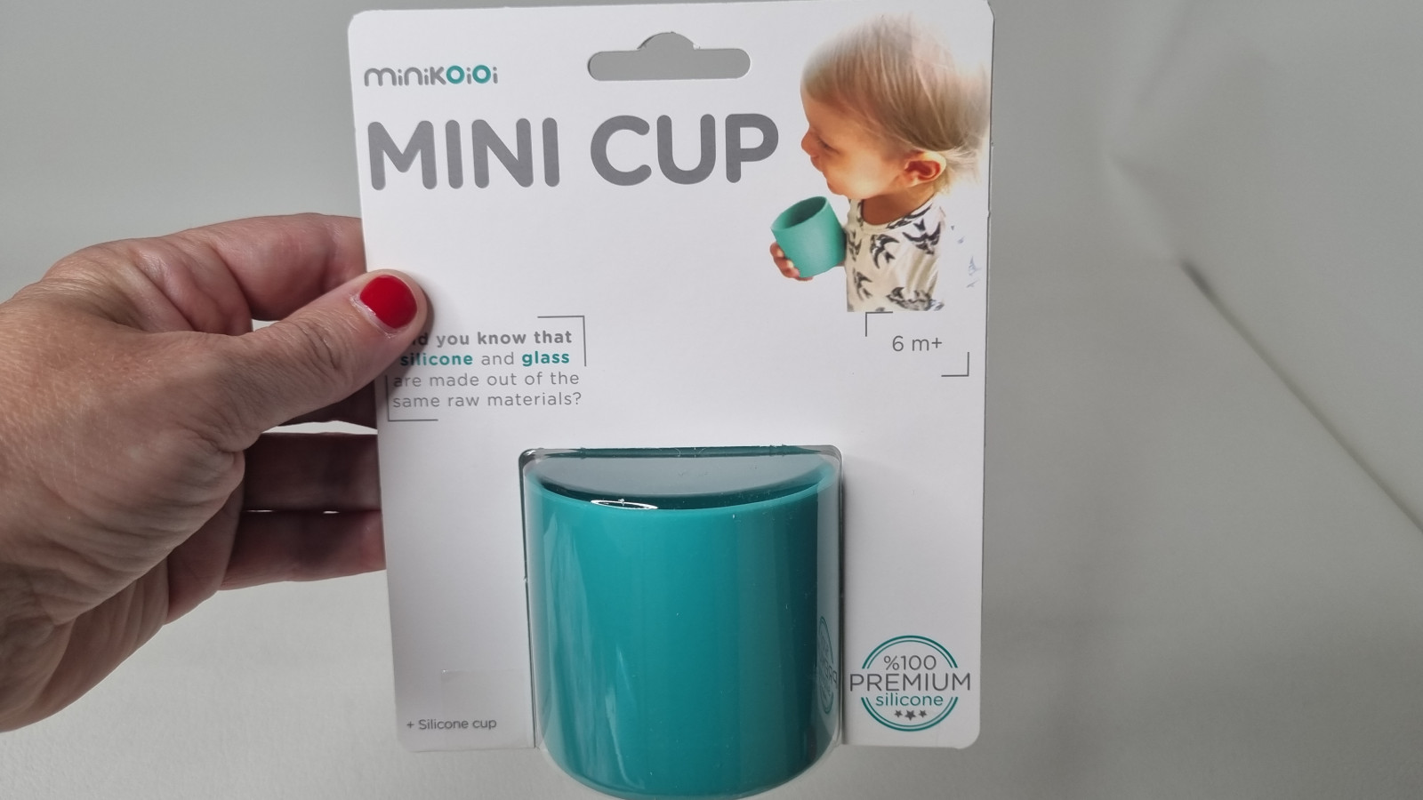 Mini gobelet cup en silicone - Green - Boutique Toup'tibou - photo 6