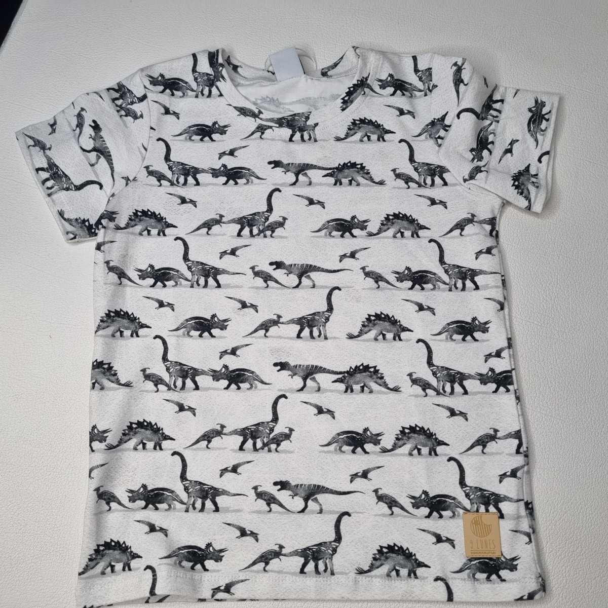 T-shirt 9 Lunes - Dino - Boutique Toup'tibou - photo 6