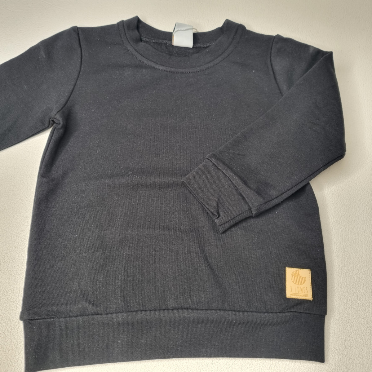 Sweat 9 Lunes - Black - Boutique Toup'tibou - photo 6