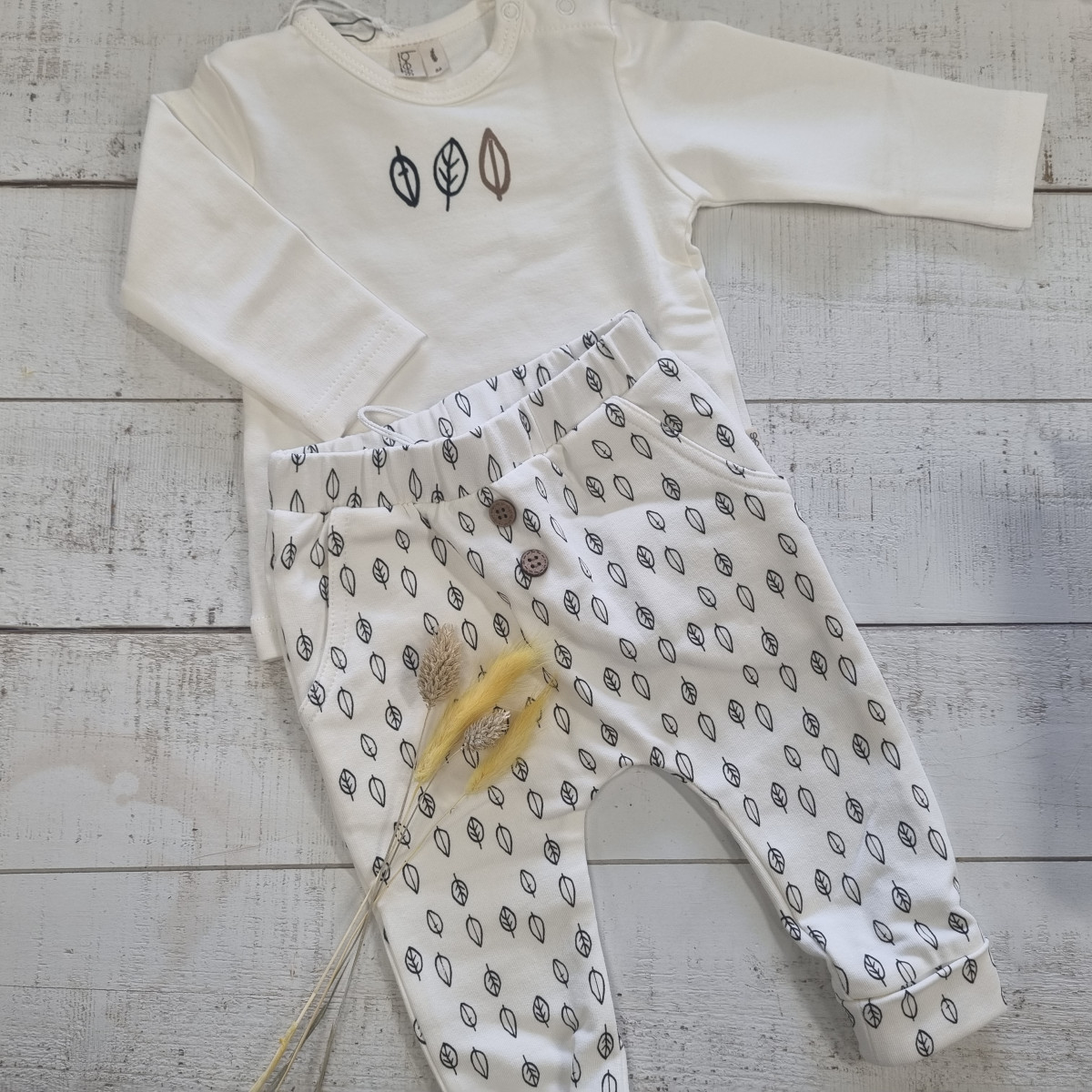 Pantalon Organic - Plumes - Boutique Toup'tibou - photo 7