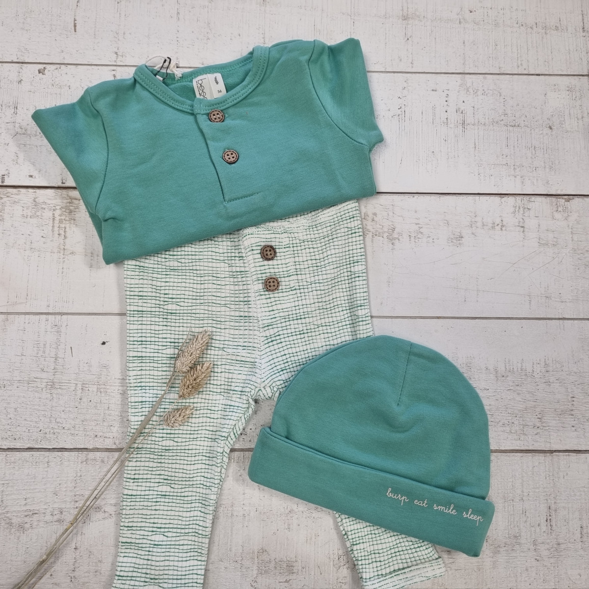 Pantalon Organic - Green chiné - photo 9