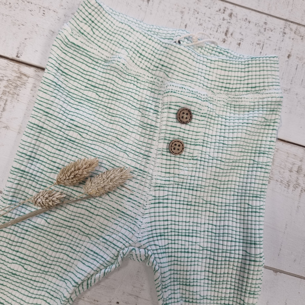 Pantalon Organic - Green chiné - Boutique Toup'tibou - photo 7