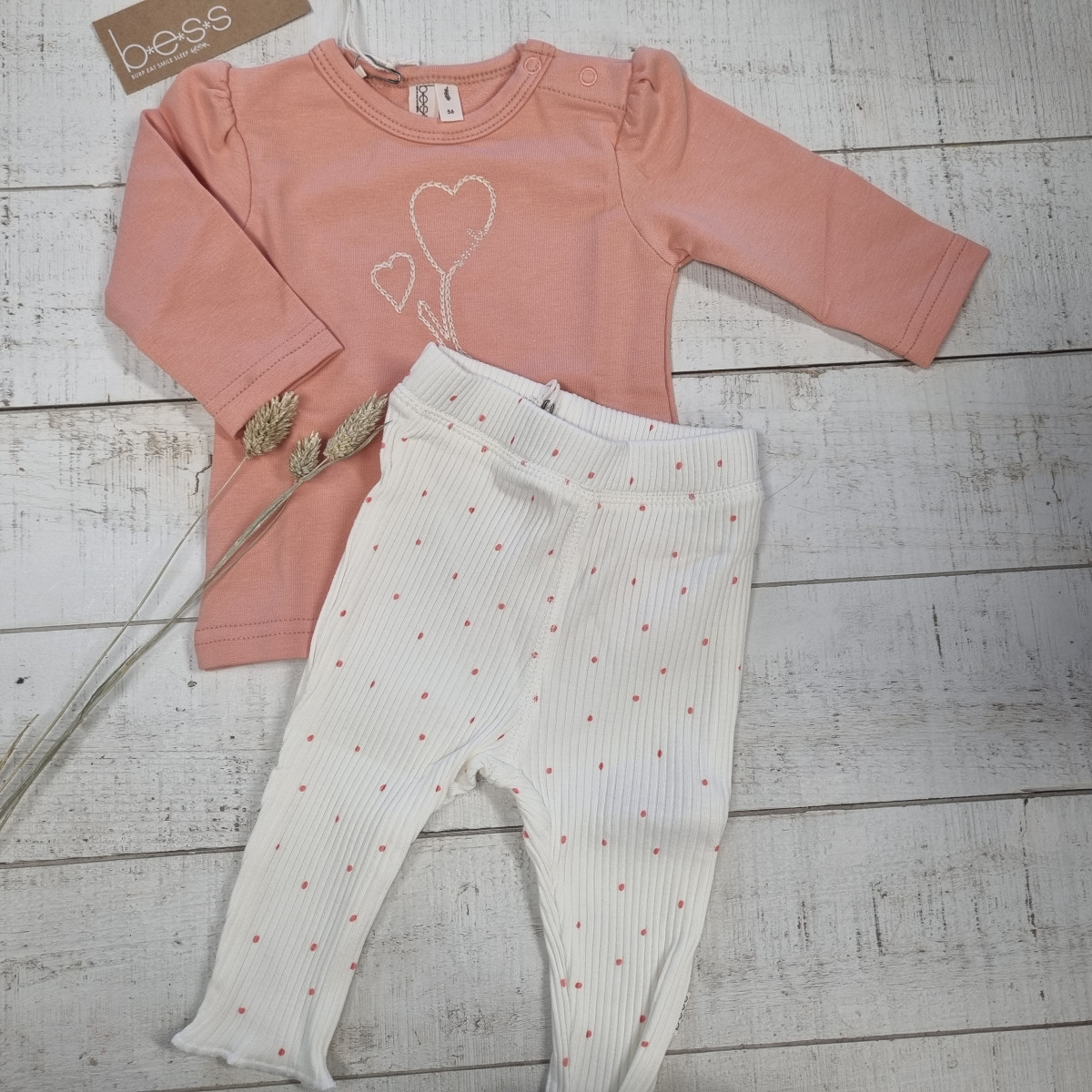 Legging Organic - Pois rose - photo 8