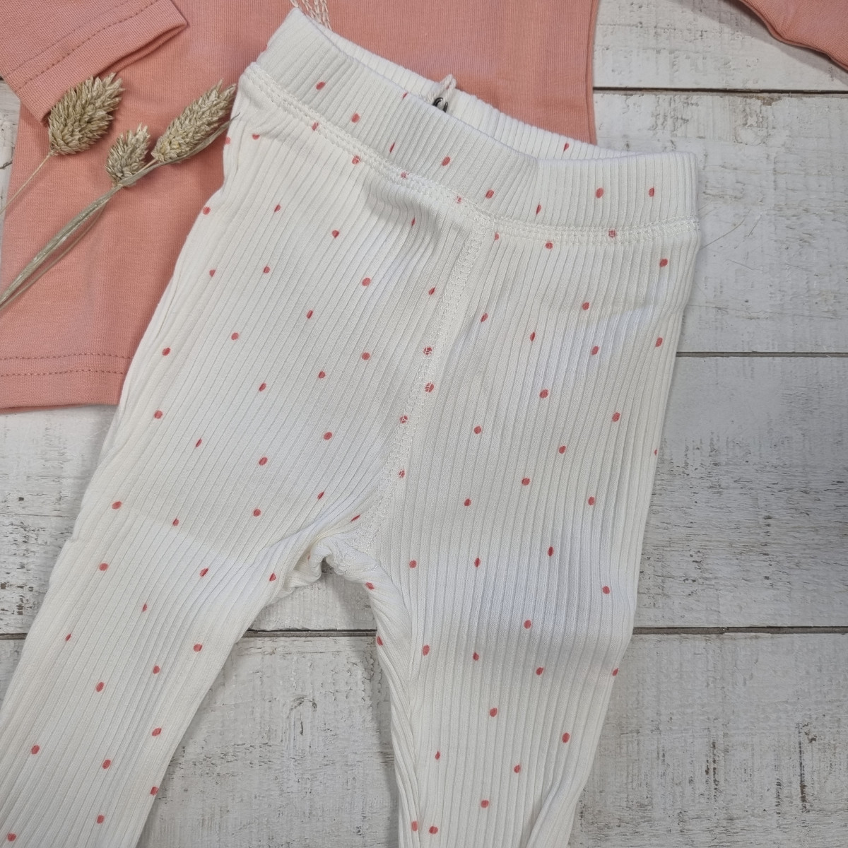 Legging Organic - Pois rose - photo 9