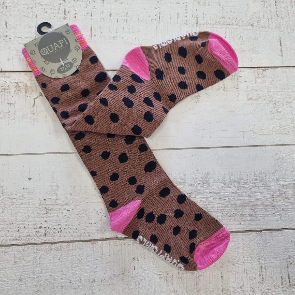 Chaussettes RUBI à pois W221 - Boutique Toup'tibou - photo 6