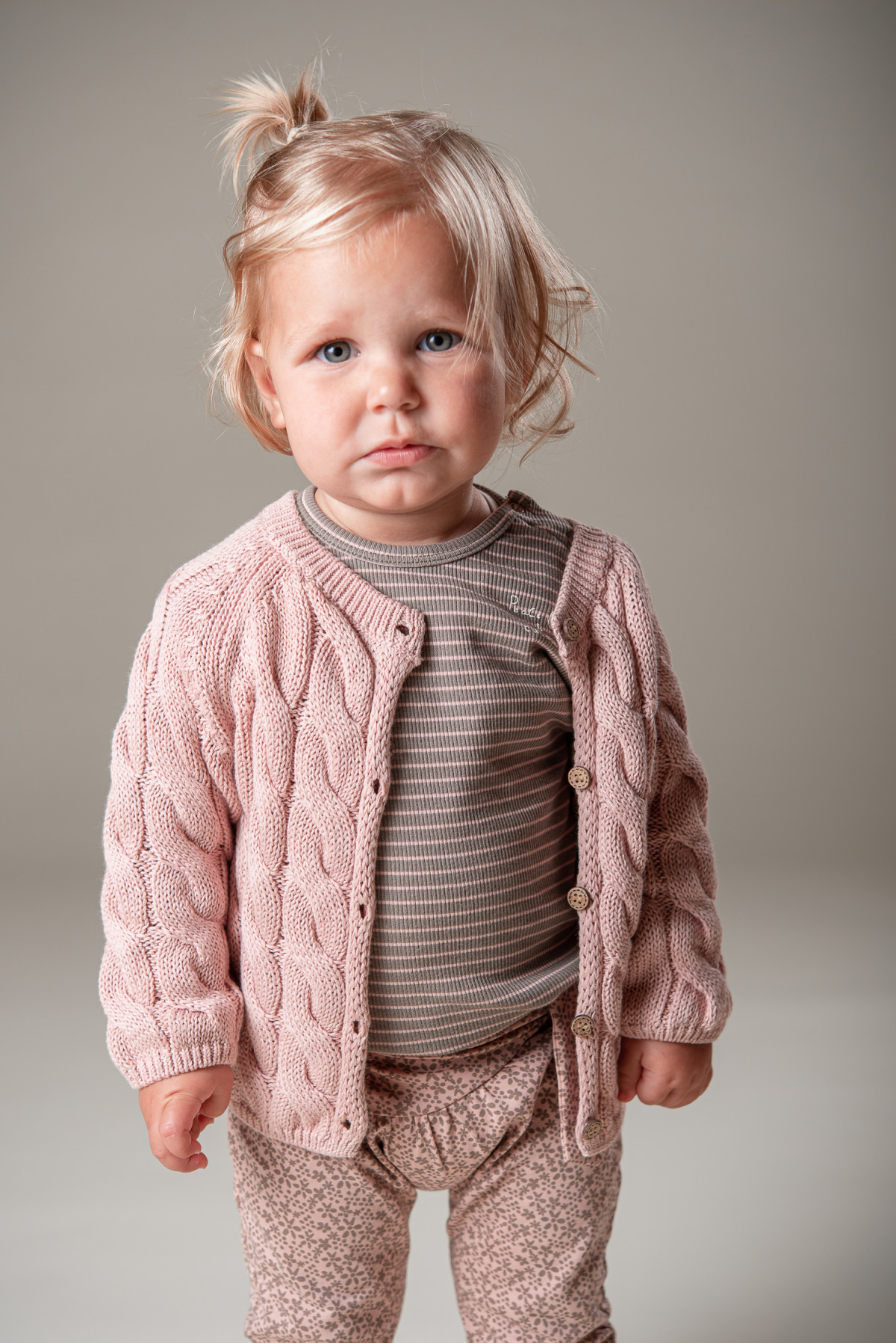 Cardigan Dusty rose - Boutique Toup'tibou - photo 7