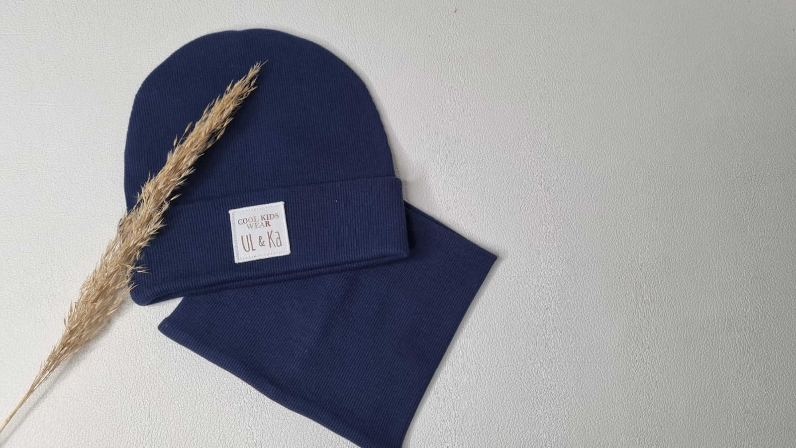 Set bonnet + col Navy Line - Boutique Toup'tibou - photo 6