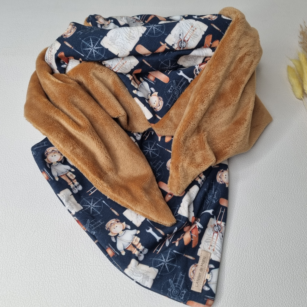 Grand foulard triangle - Mod3 - photo 7