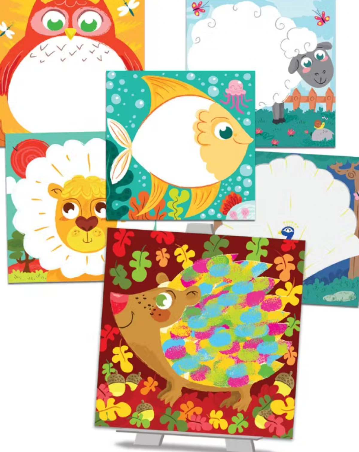 Peinture au doigt - Animaux colorés - photo 7