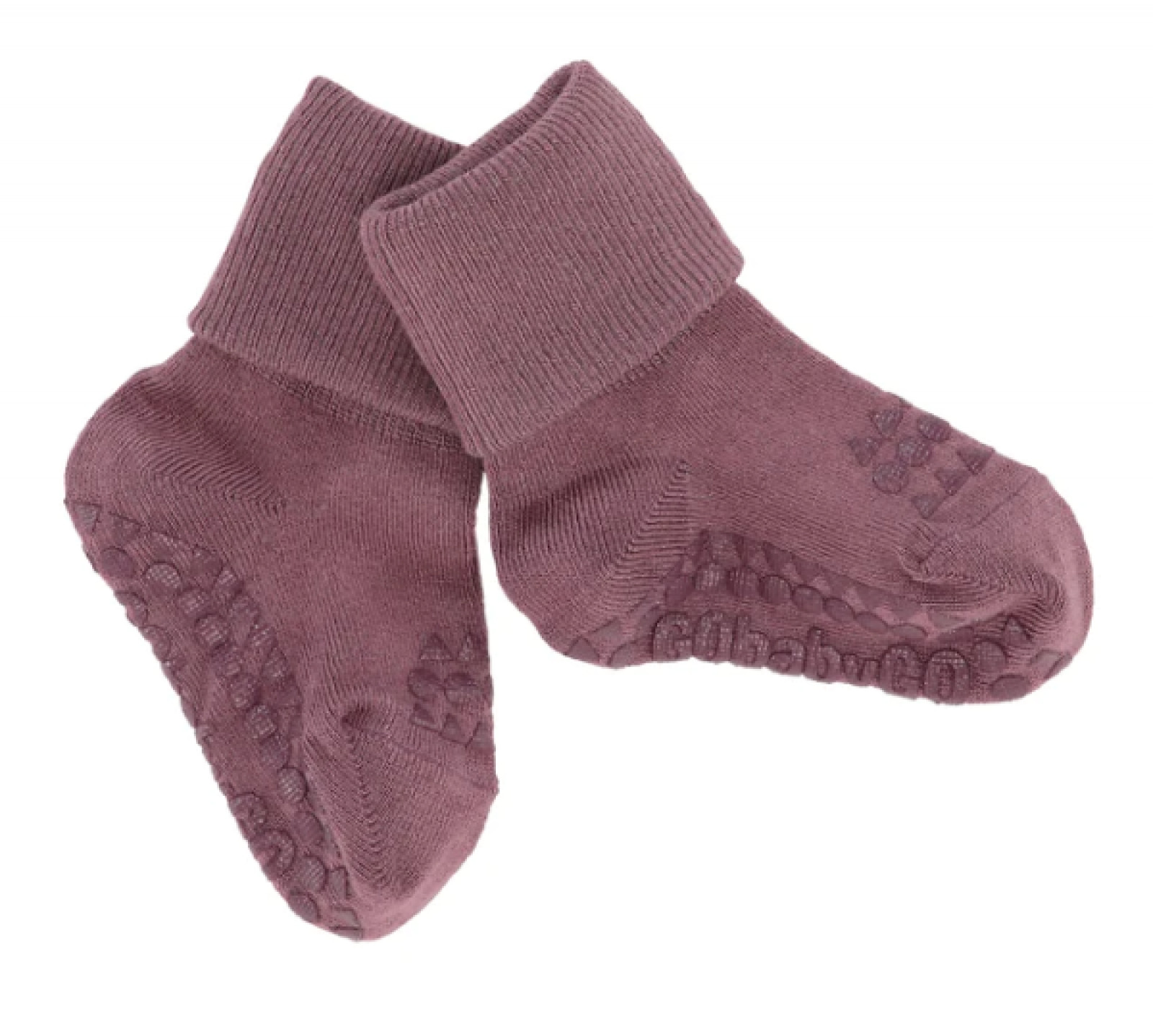 Chaussettes Antidérapantes Bambou -Misty Plum - photo 6